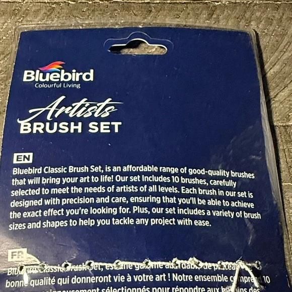 Bluebird Artists Brush 10 Piece Set - NWT! - Picture 4 of 7